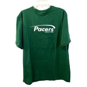 Green PACERS Short Sleeve Running Tshirt (Tee) Size Large